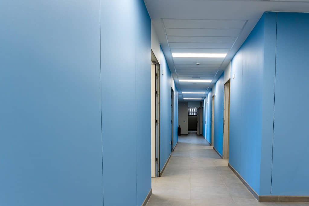 puertas de hospital