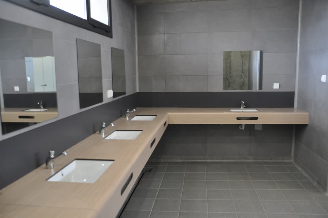 Encimeras a medida en campings