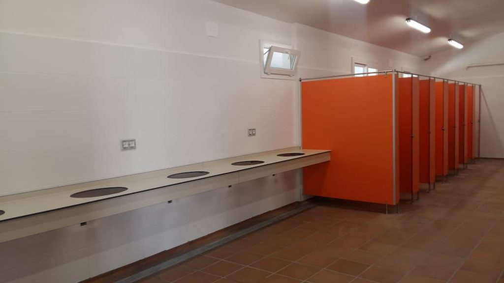 Encimeras en campings